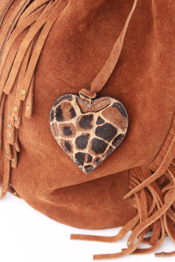 Safari Heart Charm