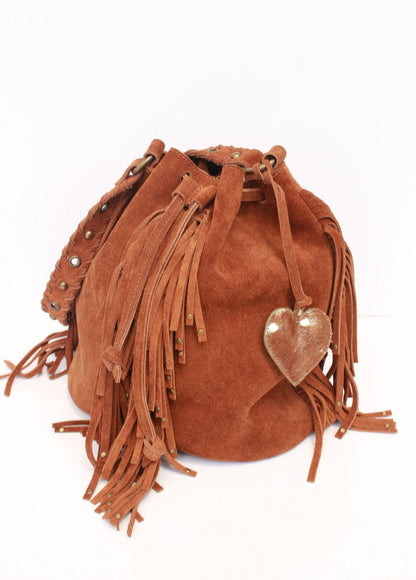 Montana Heart Brown Charm