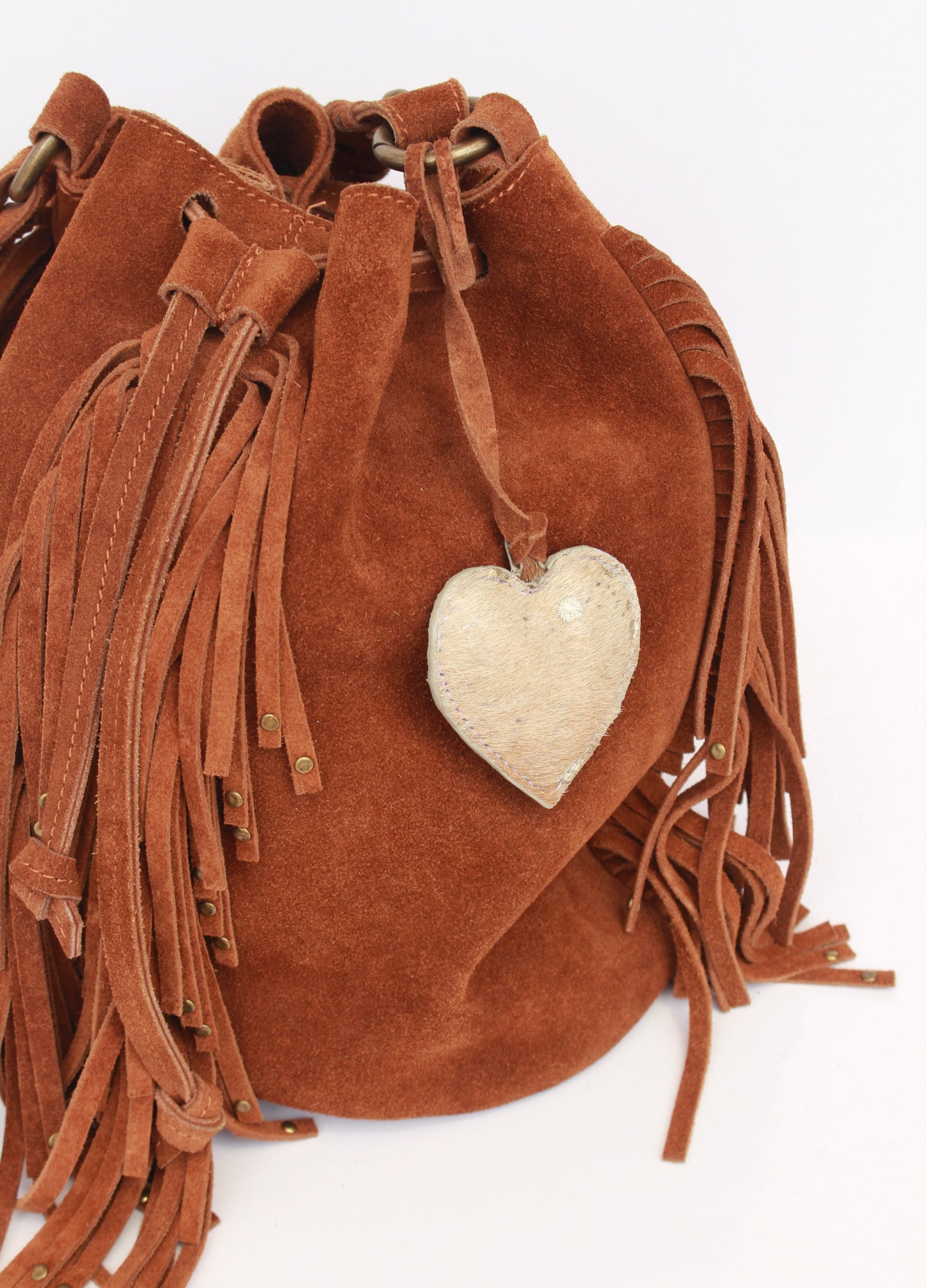 Montana Heart White Charm